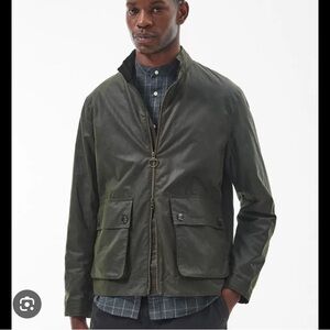 Barbour Harton Waxed Jacket EUC